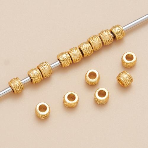 Brass Jewelry Beads, Vacuum Ion Plating, DIY, more colors for choice, 100PCs/Bag, Sold By Bag