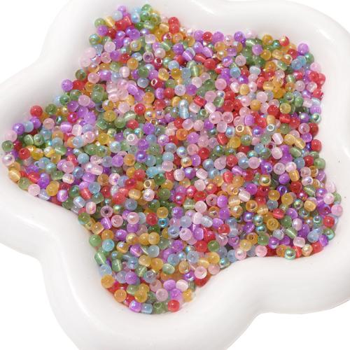 Fashion Glass Beads, DIY, more colors for choice, 4mm, Approx 150PCs/Bag, Sold By Bag