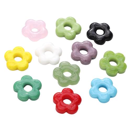 Lampwork Beads, Flower, DIY, more colors for choice, 16mm, Sold By PC