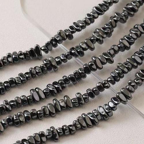 Gemstone Jewelry Beads, Hematite, DIY, more colors for choice, about:5mm-9mm, Approx 130PCs/Strand, Sold By Strand