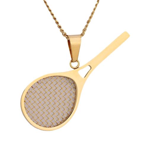 Stainless Steel Pendants, 304 Stainless Steel, Tennis Racket, plated, DIY & hollow, more colors for choice, Sold By PC