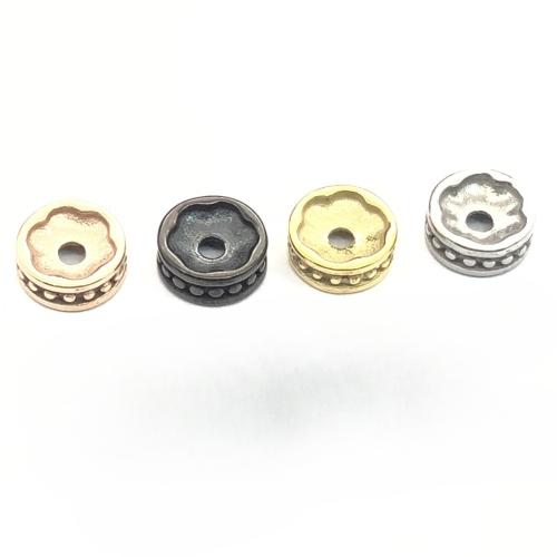 Tibetan Style Jewelry Beads, plated, fashion jewelry & DIY, more colors for choice, 10x10x10mm, Sold By PC