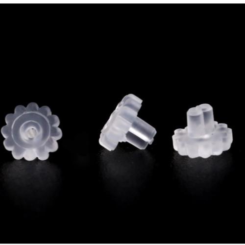 TPE Ear Nut Component, injection moulding, DIY, more colors for choice, Sold By PC