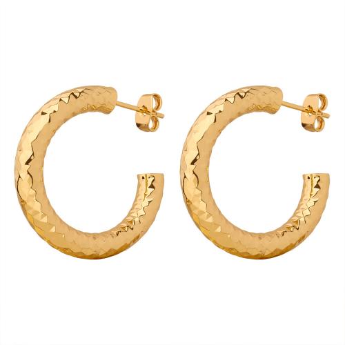 Brass Stud Earring, plated, fashion jewelry & for woman, golden, Sold By Pair