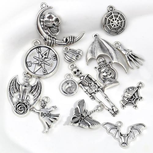 Pendentifs en alliage de zinc, Placage, DIY & styles différents pour le choix, plus de couleurs à choisir, 100PC/sac, Vendu par sac