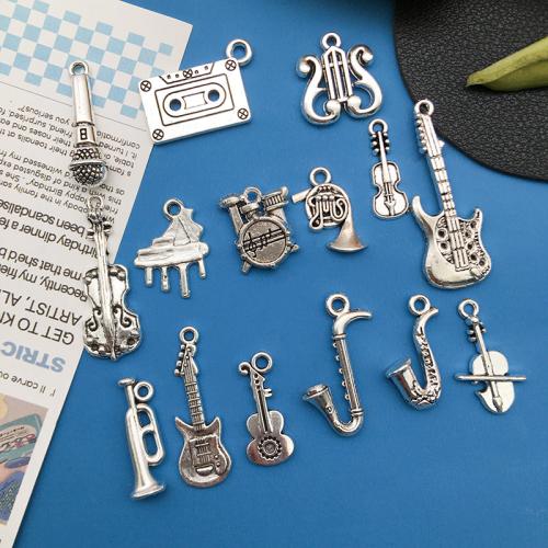 Tibetan Style Pendants, plated, DIY & different styles for choice, more colors for choice, 100PCs/Bag, Sold By Bag