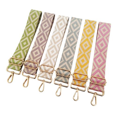 Polyester and Cotton Bag Straps, adjustable, more colors for choice, 1300x50mm, Sold By PC