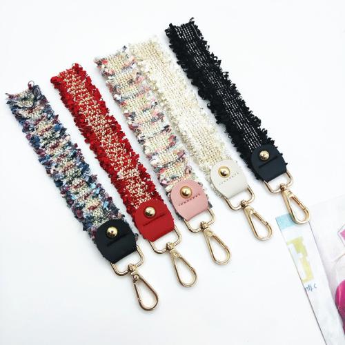 Polyester Bag Straps, with Tibetan Style, adjustable & different styles for choice, 220x30mm, Sold By PC