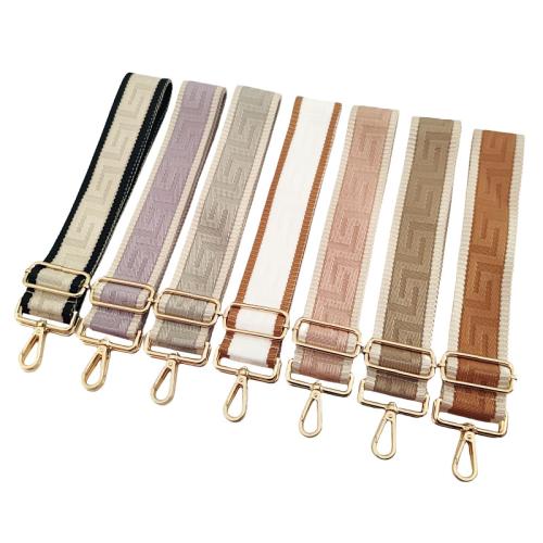 Polyester and Cotton Bag Straps, adjustable, more colors for choice, 1300x50mm, Sold By PC