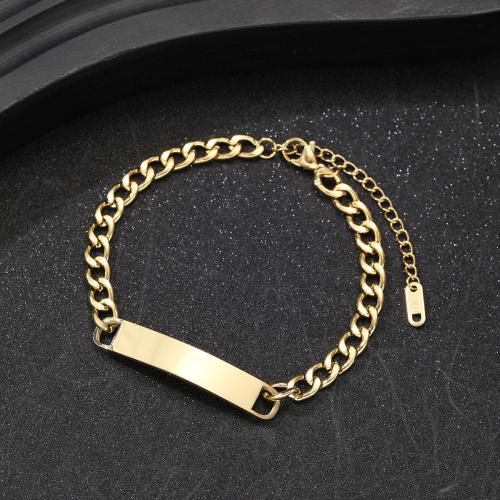 Stainless Steel Jewelry Bracelet, 304 Stainless Steel, plated, fashion jewelry & Unisex, more colors for choice, Sold By PC