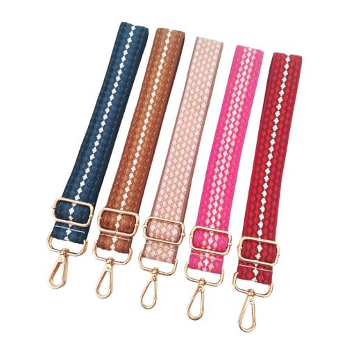 Polyester and Cotton Bag Straps, adjustable, more colors for choice, 1300x38mm, Sold By PC