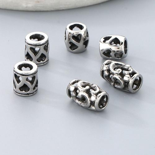 Stainless Steel Spacer Beads, 304 Stainless Steel, DIY & different size for choice, more colors for choice, Sold By PC