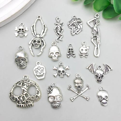 Tibetan Style Pendants, plated, DIY & different styles for choice, more colors for choice, 100PCs/Bag, Sold By Bag