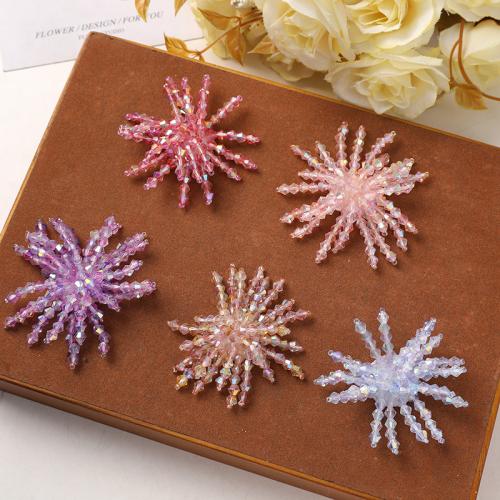 Hair Accessories DIY Findings, Crystal, more colors for choice, 55mm, Sold By PC