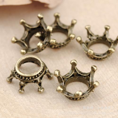 Tibetan Style Jewelry Beads, plated, DIY, more colors for choice, 12mm, 100PCs/Bag, Sold By Bag