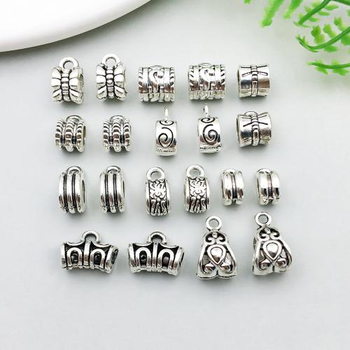 Tibetan Style Bail Beads, plated, DIY & different styles for choice, more colors for choice, 100PCs/Bag, Sold By Bag