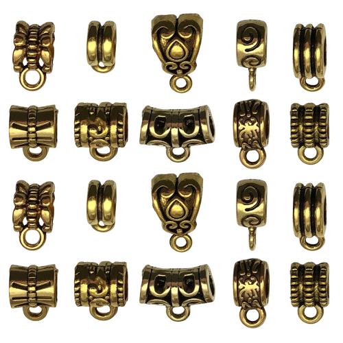 Tibetan Style Bail Beads, plated, DIY & different styles for choice, more colors for choice, 100PCs/Bag, Sold By Bag