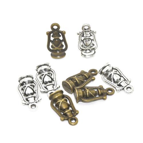 Tibetan Style Pendants, plated, DIY, more colors for choice, 20x10mm, 100PCs/Bag, Sold By Bag