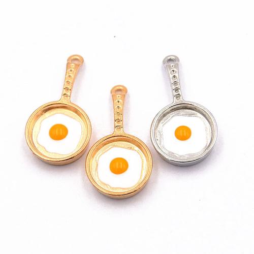 Tibetan Style Enamel Pendants, pan, plated, DIY, more colors for choice, 18x31mm, 100PCs/Bag, Sold By Bag