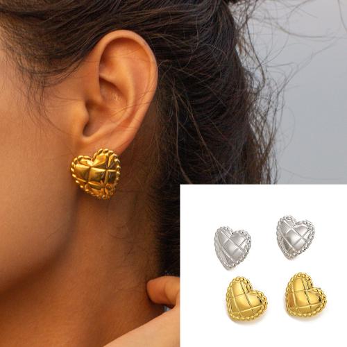 Pendientes de Acero Inoxidable, acero inoxidable 304, diferentes estilos para la opción & para mujer, más colores para la opción, Vendido por Par