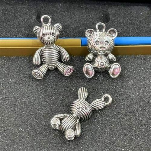 Tibetan Style Animal Pendants, plated, DIY, more colors for choice, Sold By PC