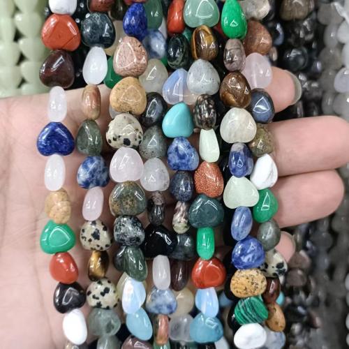 Gemstone Jewelry Beads, Natural Stone, Flower, DIY & different materials for choice & different size for choice, more colors for choice, Sold By Strand