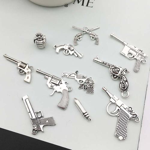 Tibetan Style Pendants, plated, DIY & different styles for choice, more colors for choice, 100PCs/Bag, Sold By Bag