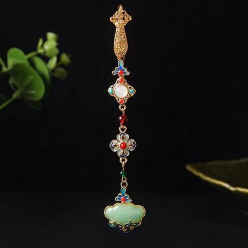 Tibetan Style Hanging Decoration, with Plastic, plated, different styles for choice & for woman & enamel, 150mm, Sold By PC