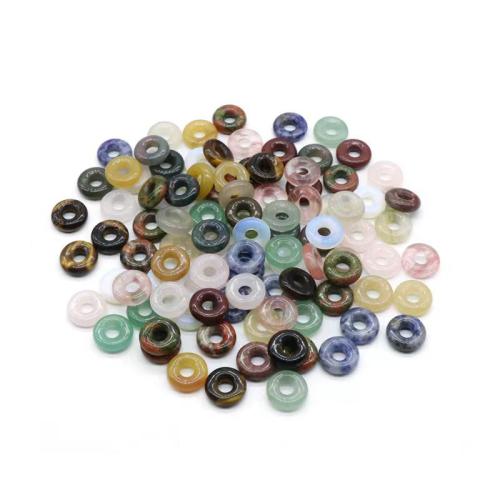 Gemstone Jewelry Beads, Donut, DIY & different materials for choice & different size for choice, more colors for choice, Sold By PC