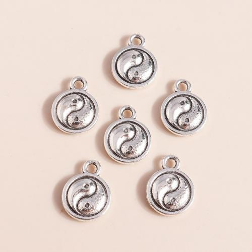 Tibetan Style Pendants, plated, DIY, 30PCs/Bag, Sold By Bag