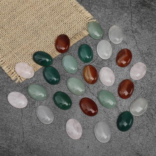 Natural Gemstone Cabochons, Natural Stone, Oval, DIY & different materials for choice, 18x25x8.20mm, Sold By PC