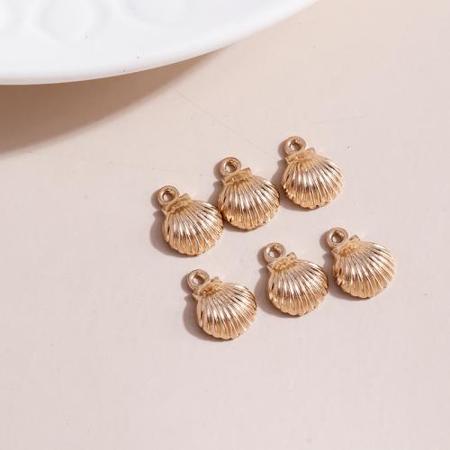 Tibetan Style Pendants, Shell, plated, DIY, 80PCs/Bag, Sold By Bag