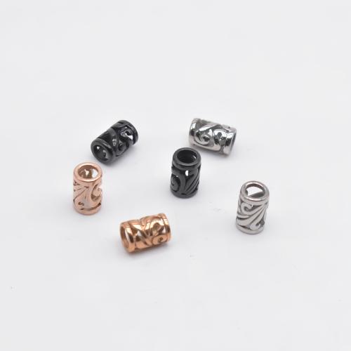 Stainless Steel Beads, 304 Stainless Steel, Vacuum Ion Plating, DIY, more colors for choice, 6.90x11mm, Hole:Approx 4.7mm, Sold By PC