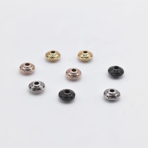 Acier inoxydable Spacer Perles, Acier inoxydable 304, DIY, plus de couleurs à choisir, 7.80x4.30mm, Trou:Environ 2.2mm, Vendu par PC