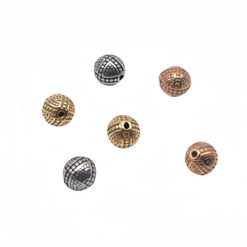 Stainless Steel Beads, 304 Stainless Steel, Round, plated, DIY, more colors for choice, 100PCs/Bag, Sold By Bag