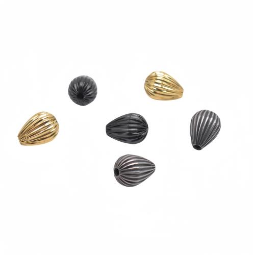 Stainless Steel Beads, 304 Stainless Steel, plated, DIY, more colors for choice, 100PCs/Bag, Sold By Bag