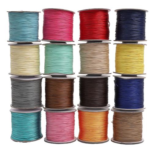 Wax Cord, DIY, more colors for choice, 0.50mm, 10m/Bag, Sold By Bag