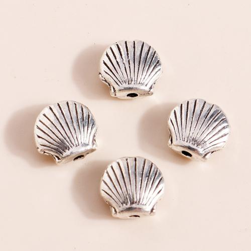 Tibetan Style Jewelry Beads, Shell, plated, DIY, 20PCs/Bag, Sold By Bag