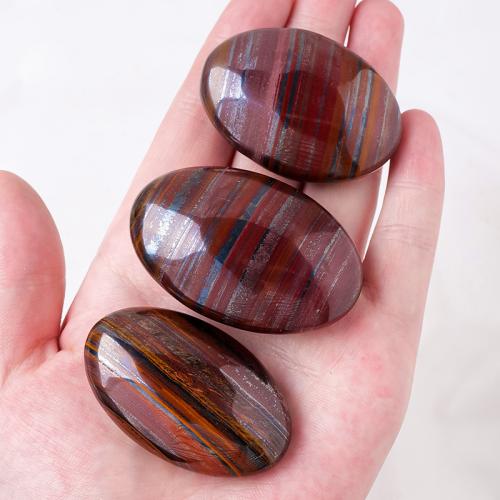 Tiger Eye Decoration, Oval, different size for choice, red, Sold By PC