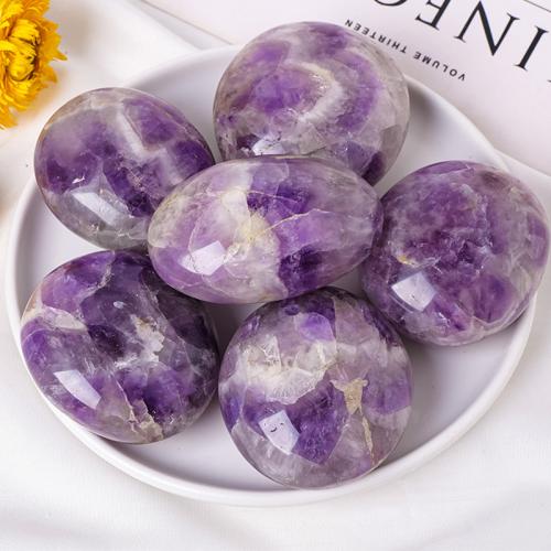 Amethyst Decoration, Oval, different size for choice, Sold By PC