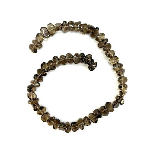 Natural Smoky Quartz Beads, with Clear Quartz, DIY & different size for choice, more colors for choice, Sold By Strand