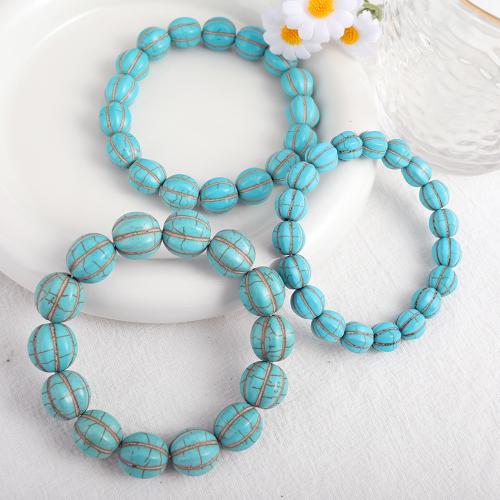 Fashion Turquoise Bracelets, Unisex & different size for choice, more colors for choice, Length:20 cm, Sold By PC