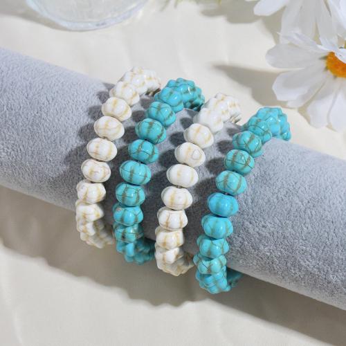 Fashion Turquoise Bracelets, for woman, more colors for choice, Length:18 cm, Sold By PC