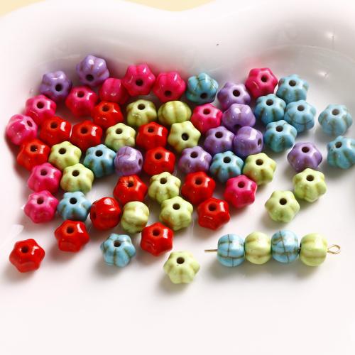 Magnesite Beads, dyed & DIY, more colors for choice, 7x8mm, Sold By PC