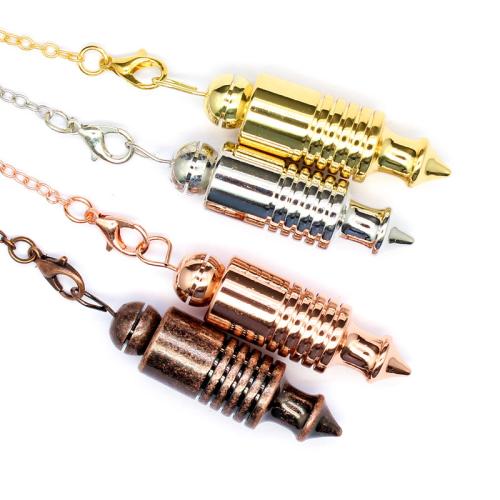 Brass Pendulum, plated, fashion jewelry, more colors for choice, nickel, lead & cadmium free, 39x15mm, Length:22 cm, Sold By PC