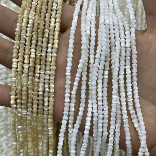 Natural Freshwater Shell Beads, Peanut, DIY, more colors for choice, 4x7mm, Approx 67PCs/Strand, Sold By Strand