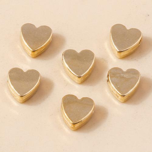 Tibetan Style Heart Beads, plated, DIY, 100PCs/Bag, Sold By Bag