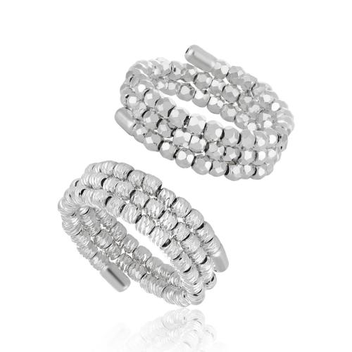 Argent sterling 925 bague, multicouche & styles différents pour le choix & pour femme, Taille:6.5, Vendu par PC