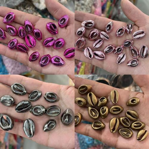 Natural Freshwater Shell Beads, plated, DIY, more colors for choice, about:16-20mm, 50PCs/Bag, Sold By Bag