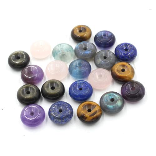 Gemstone Jewelry Beads, Natural Stone, DIY & different materials for choice, more colors for choice, 15x15x7mm, Sold By PC